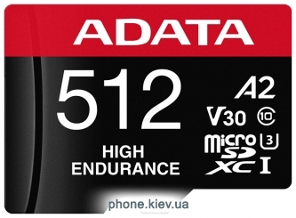 ADATA High Endurance 512Gb AUSDX512GUI3V30SHA2-RA1