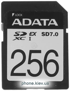 ADATA Premier Extreme SDXC SD 7.0 256GB ASD256GEX3L1-C