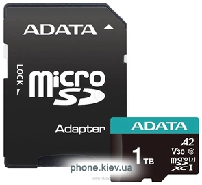 ADATA Premier Pro AUSDX1TUI3V30SA2-RA1 microSDXC 1TB (� ���������)