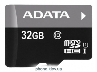 ADATA Premier microSDHC Class 10 UHS-I U1 32GB + SD adapter