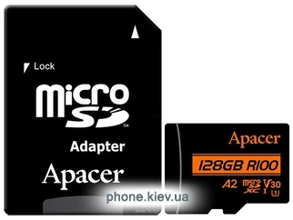 Apacer microSDXC AP128GMCSX10U8-R 128GB (� ���������)