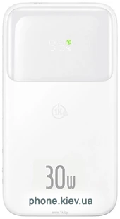 Baseus Comet Series Dual-Cable Digital Display Fast Charge Power Bank 30W 10000mAh