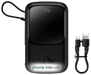 Baseus PPQD060101 Qpow Pro 10000mAh 22.5W Black (PPQD2-10C)