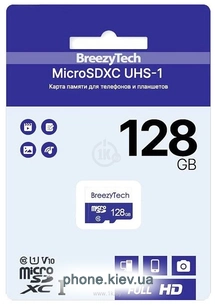 BreezyTech microSDXC Class 10 128GB (��� ��������)
