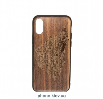 Case Wood  Apple iPhone X ( ,  II)