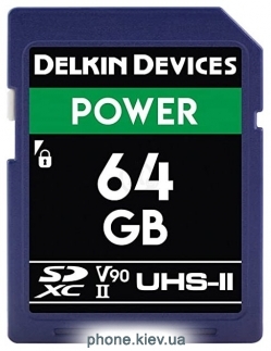 Delkin Devices SDXC Power UHS-II 64GB