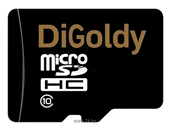 DiGoldy microSD (Class 10) 16GB [DG0016GCSDHC10-W/A-AD]