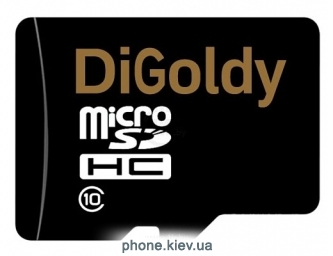 Digoldy microSDHC class 10 32GB + SD adapter