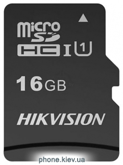 Hikvision microSDHC HS-TF-C1(STD)/16G/Adapter 16GB