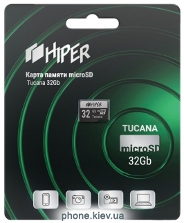 Hiper microSDHC 32GB Class 10 UHS-1 U3 HI-MSD32GU3V30