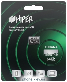 Hiper microSDXC 64GB UHS-1 U3 V30 HI-MSD64GU3V30