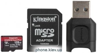 Kingston Canvas React Plus microSDXC 128GB (   )