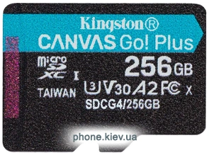 Kingston Canvas Go! microSDXC 256GB SDCG4/256GBSP
