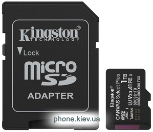 Kingston Canvas Select Plus microSDXC 1TB SDCS3/1TB (� ���������)