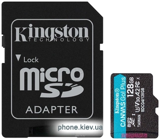Kingston Canvas Go! microSDXC 128GB SDCG4/128GB (� ���������)