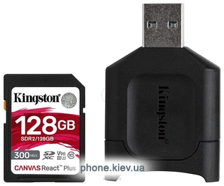 Kingston Canvas React Plus SDXC 128GB (� �����������)