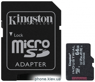 Kingston Industrial microSDHC SDCIT2/64GBSP 64GB