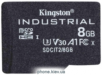 Kingston Industrial microSDHC SDCIT2/8GBSP 8GB