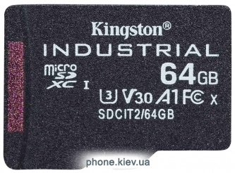 Kingston Industrial microSDXC SDCIT2/64GBSP 64GB