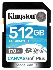 Kingston SDG3/512GB