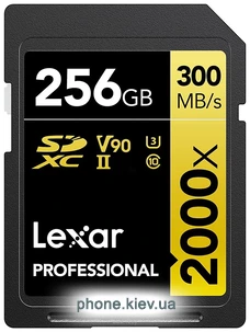 Lexar Professional 2000x SDXC LSD2000256G-BNNNG 256GB