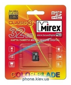 Mirex microSDHC Class 10 32GB