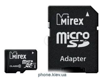 Mirex microSDXC Class 10 UHS-I 256GB + SD adapter