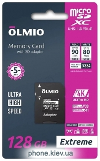 Olmio microSDXC 256GB Extreme UHS-I (U3)