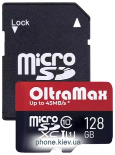 OltraMax Elite microSDXC 128GB OM128GCSDXC10UHS-1-ElU1 W