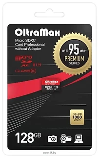 OltraMax Premium Series microSDXC 64GB OM128GCSDXC10UHS-1-PRU3 W