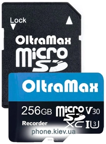OltraMax Recorder microSDXC 256GB OM256GCSDXC10-U3-V30 (� ���������)