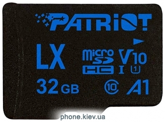 Patriot microSDHC LX Series PSF32GLX11MCH 32GB