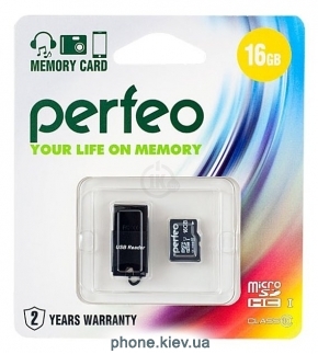 Perfeo microSDHC PF16GMCSH10CR 16GB ( )