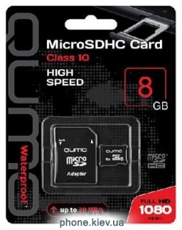 QUMO microSDHC QM8GMICSDHC10U1 8GB ( )