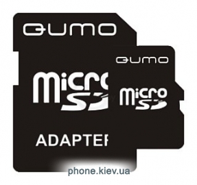 Qumo MicroSD 2Gb + SD adapter