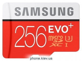 Samsung microSDXC EVO Plus 95MB/s 256GB + SD adapter