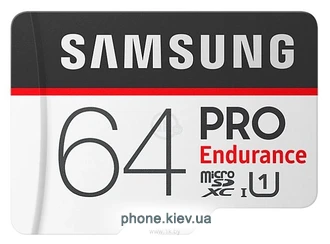 Samsung microSDXC PRO Endurance UHS-I U1 100MB/s 64GB + SD adapter