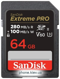 SanDisk Extreme PRO SDXC SDSDXEP-064G-GN4IN 64GB