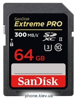 SanDisk Extreme PRO SDXC SDSDXDK-064G-GN4IN 64GB