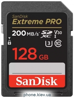 SanDisk Extreme PRO SDXC SDSDXXD-128G-GN4IN 128GB