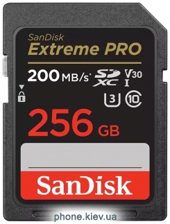 SanDisk Extreme PRO SDXC SDSDXXD-256G-GN4IN 256GB