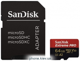 SanDisk Extreme PRO microSDXC SDSQXCU-064G-GN6MA 64GB ( )