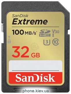 SanDisk Extreme SDHC SDSDXVT-032G-GNCIN 32GB