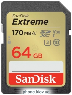 SanDisk Extreme SDXC SDSDXV2-064G-GNCIN 64GB