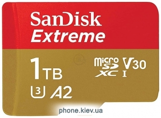 SanDisk Extreme microSDXC SDSQXAV-1T00-GN6MN 1TB