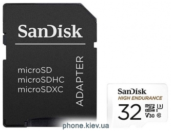 SanDisk High Endurance microSDHC SDSQQNR-032G-GN6IA 32GB ( )