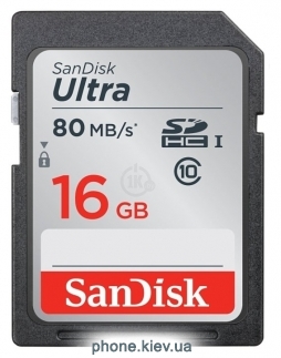 SanDisk Ultra SDHC SDSDUNS-016G-GN3IN 16GB