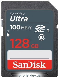 SanDisk Ultra SDXC Class 10 UHS-I 100MB/s 128GB