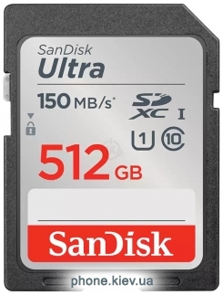 SanDisk Ultra SDXC SDSDUNC-512G-GN6IN 512GB