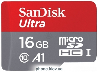 SanDisk Ultra microSDHC SDSQUAR-016G-GN6MN 16GB